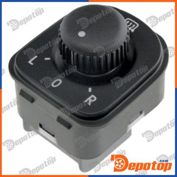 Commande, ajustage du miroir gauche droite pour VW | V10-73-0268